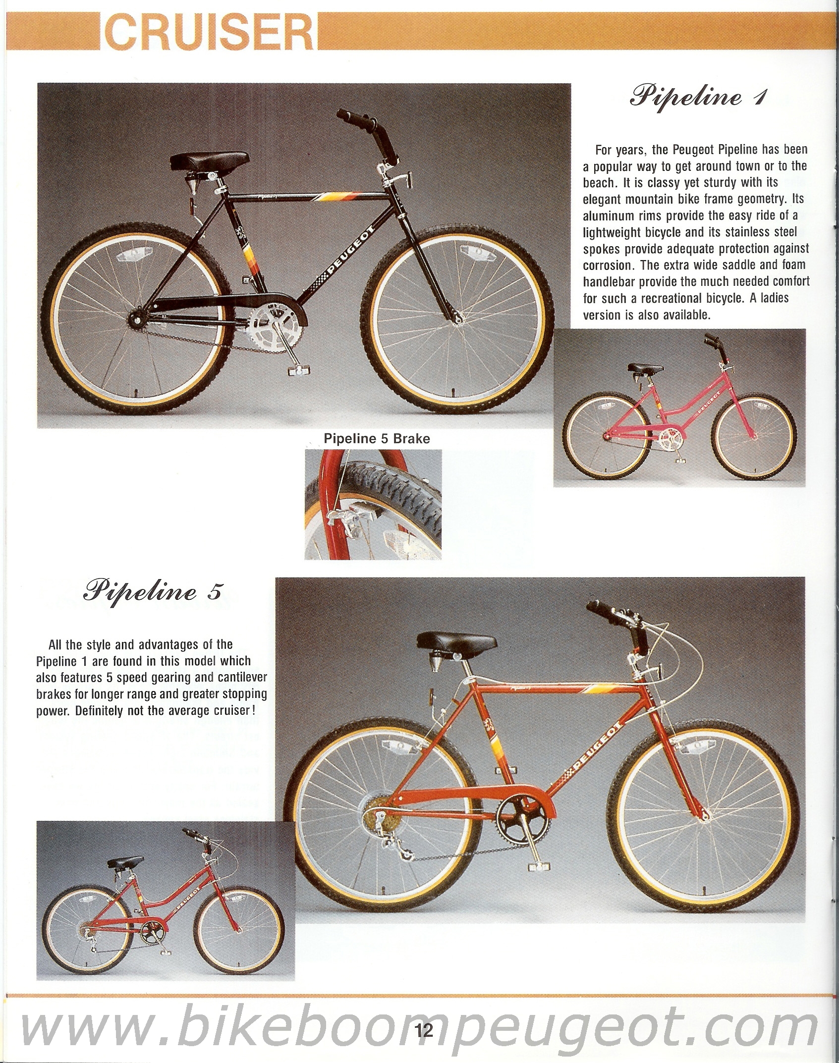 Peugeot 1986 USA Brochure